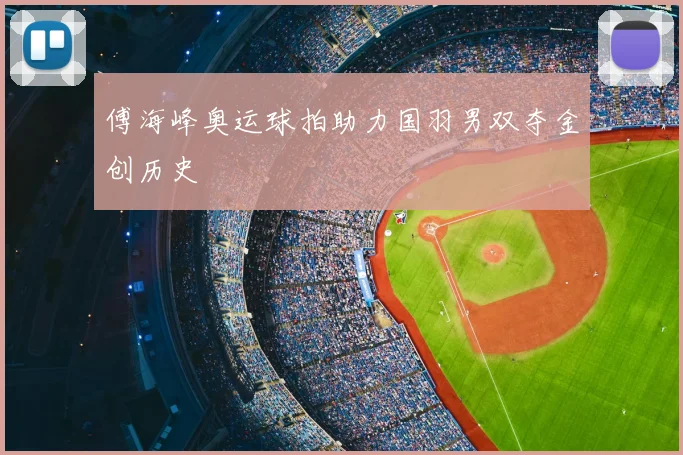 傅海峰奥运球拍助力国羽男双夺金创历史